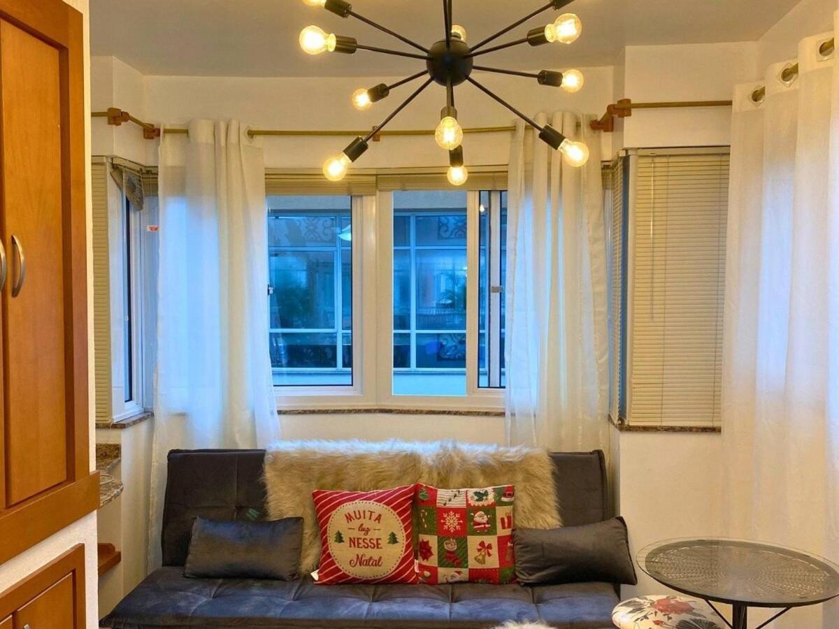 Apartamento No Residencial Village No Centro De Gramado, Com Piscina Aquecida E Hidromassagem Dış mekan fotoğraf